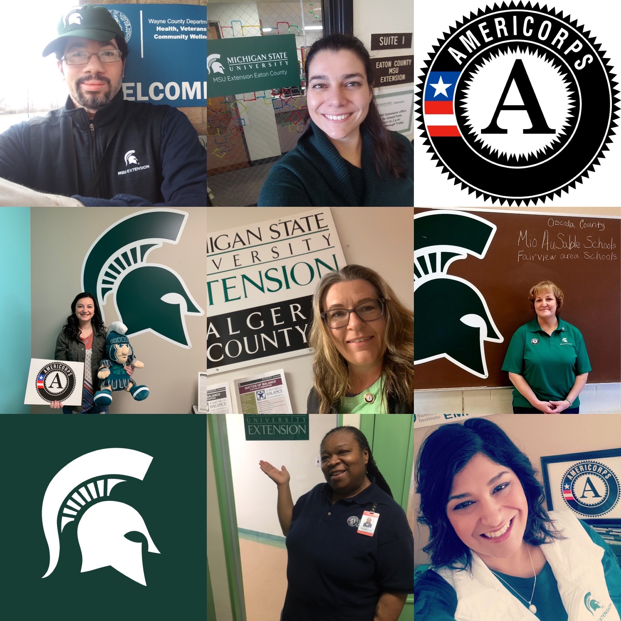 Portraits of 4-H STEAM Corps members